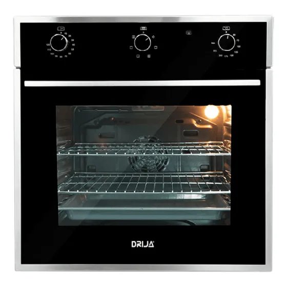Horno Para Empotrar Eléctrico 60cm Europa 220v Acero Drija