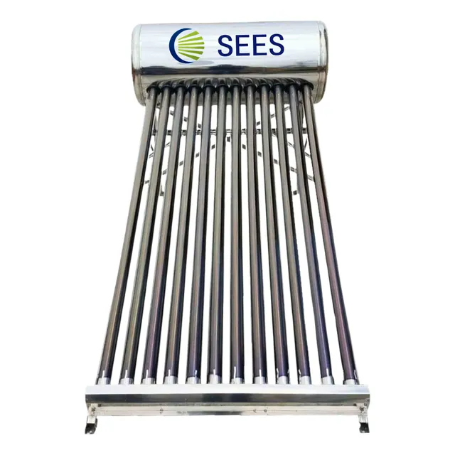 Calentador Solar 12 Tubos 120 L Ideal 4 Personas Ecológico