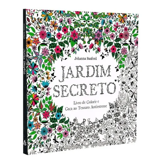 Jardim secreto, Johanna Basford, GMT, capa mole, 2015