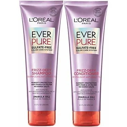 Champú Sin Sulfatos Everpure Frizz Defy De Loreal Paris
