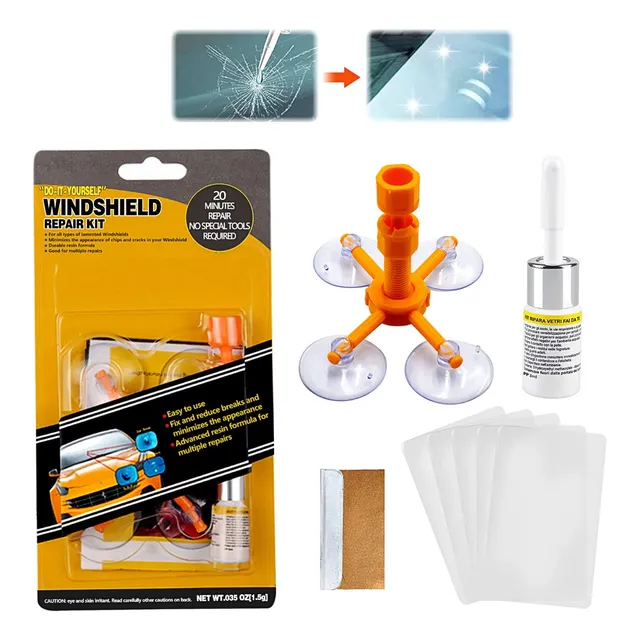 Kit Reparacion Parabrisas Vidrio Ventana Pantalla Auto Carro