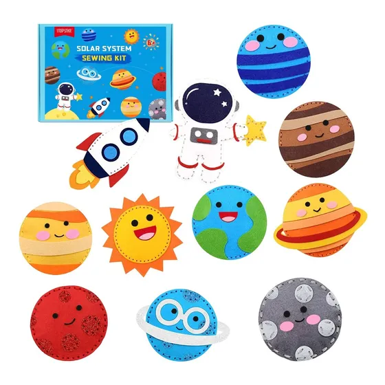 Itopstar Kit Costura Espacial Para Niño Suministro Niña
