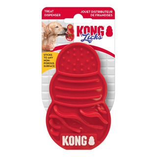 Kong Licks Gde 18 Cm C/ventosas Dispensa Premios Para Perros Kong Licks Gde 18 Cm C/ventosas Dispensa Premios Para Perros