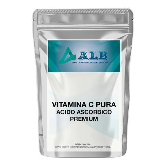 Vitamina C Ácido Ascórbico En 1 Kg Promo El Mejor Costo Alb Sabor Característico