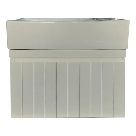 Vanitory Mini Flotante Colgante Bacha Loza Banca Toilette