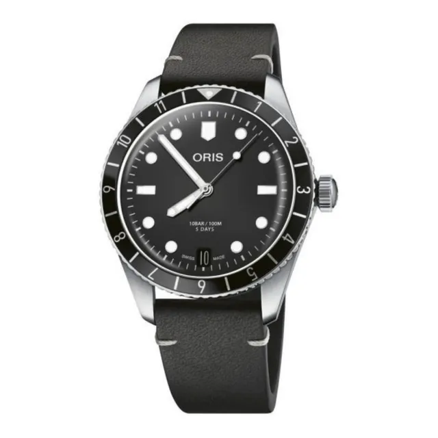 Reloj Oris Divers Sixty-five 01 400 7772 4054-07 5 20 82 Color de la correa Negro Color del fondo Negro