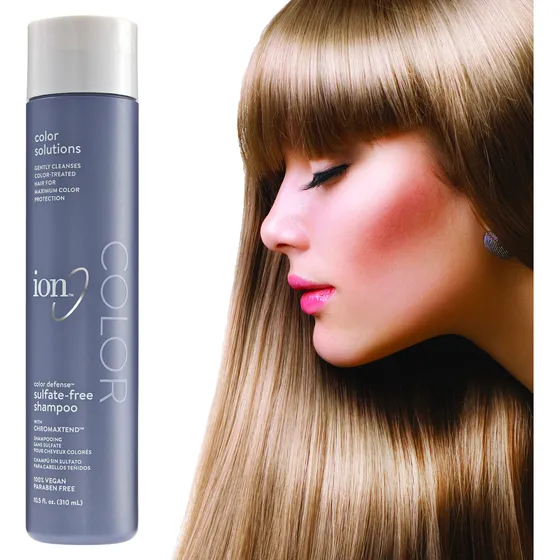 Shampoo Ion Protector De Color, Shampoo Cabellos Teñidos