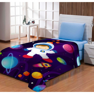 Manta Solteiro Cobertor Estampado Vários Temas Infantil Manta Solteiro Cobertor Estampado Vários Temas Infantil