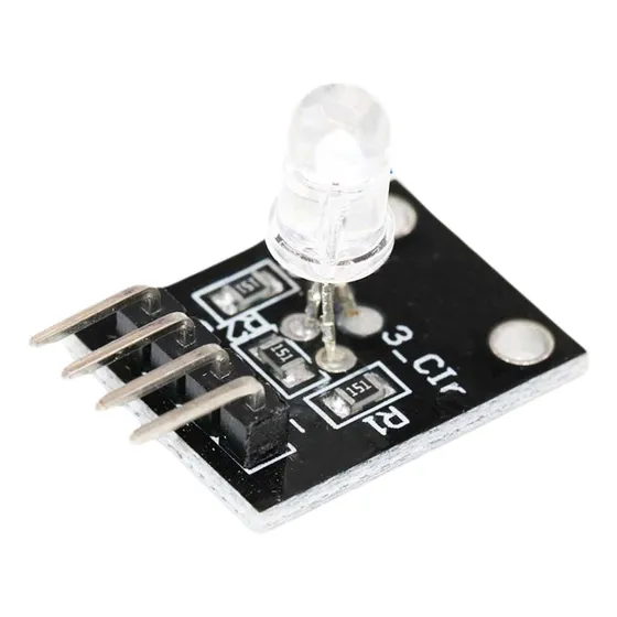 Módulo Led Rgb 3 Cores Vermelho Verde Azul Para Arduino