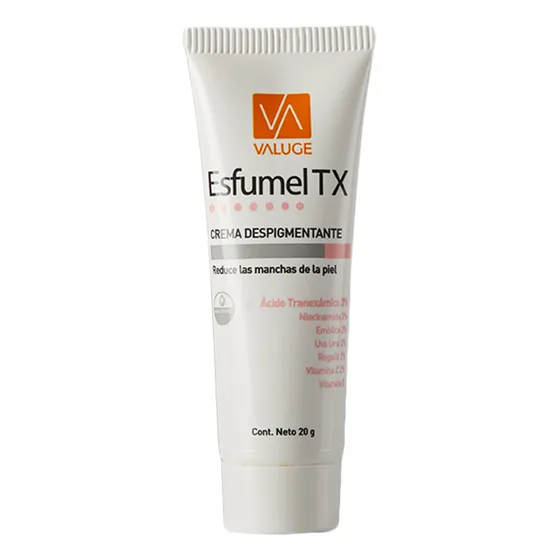 Valuge Esfumel Tx Crema Despigmentante Blanqueadora Manchas