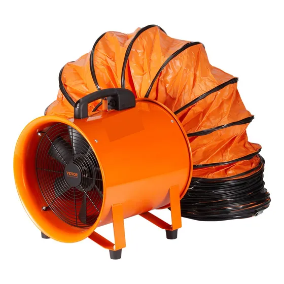 Ventilador Extractor Indust. C/ Ducto Plegable 8 PuLG X 5m