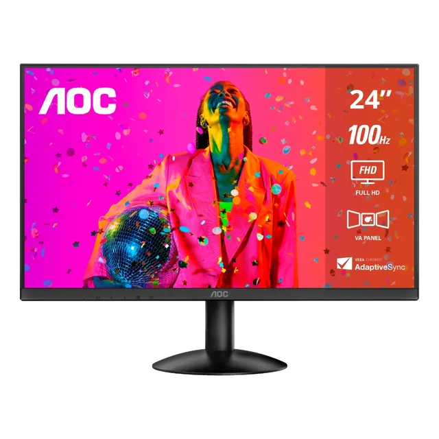 Monitor Gamer Aoc 24" 100hz 1ms Full Hd 24b30hm2 Hdmi VA