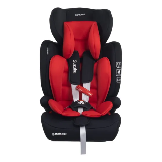 Booster Butaca Para Auto 9 A 36 Kg Suzuka Bebesit Color Rojo Color
