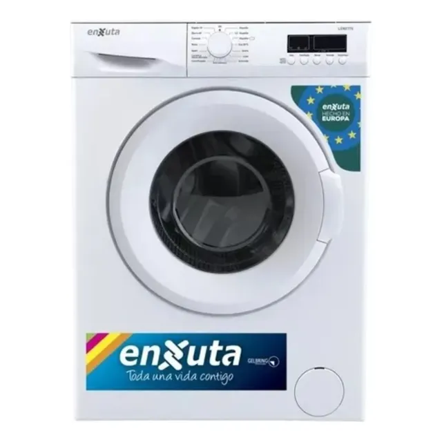 Lavarropas Automatico Carga Frontal 7 Kg Lenx775 Enxuta 