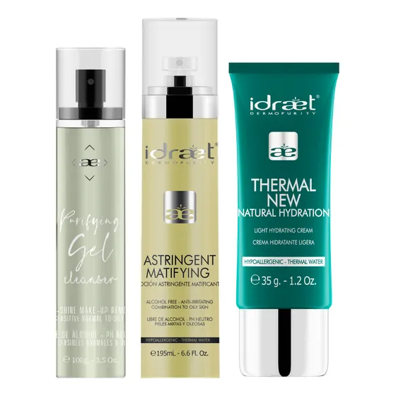 Rutina Skincare Hidratacion Piel Grasa Agua Termal Idraet