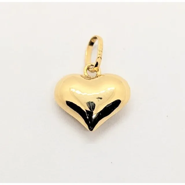 Dije Corazón En Oro De 18k Ley 750 