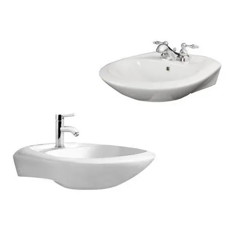 Lavamanos Blanco Economico P/colgar Marbella 500x420x155 Bm