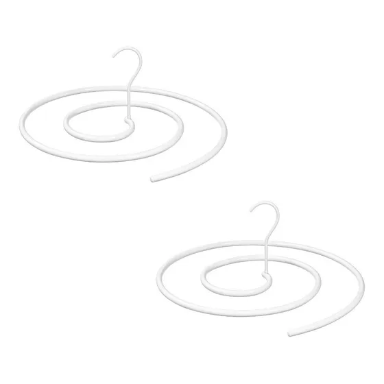 Tender De Ropa Colgante Percha En Espiral P/ Colgar X 2 Unid