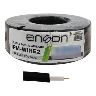 Cable Doble Aislado Alto Voltaje Cerca Electrificada 100m Cable Doble Aislado Alto Voltaje Cerca Electrificada 100m