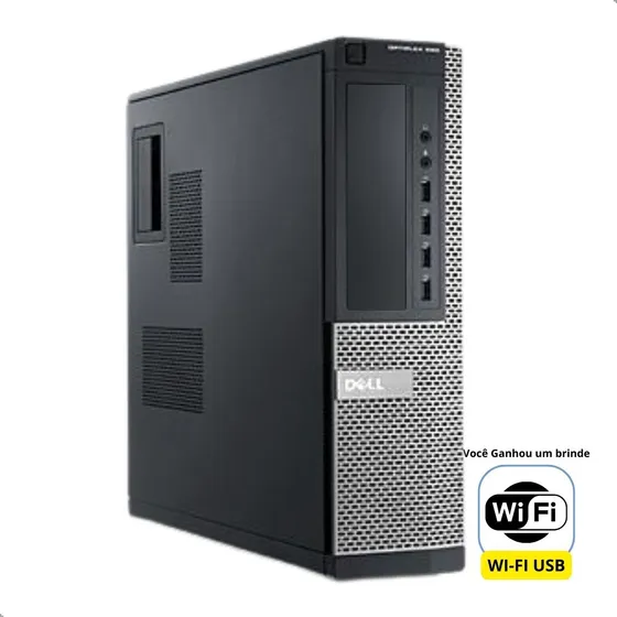 Cpu Dell Optiplex Core I3 8gb Ssd 240gb Pc Barato 2 Geração