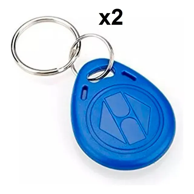 Llavero Proximidad 125 Khz 26 Bits Azul Precio X 2 Unidades