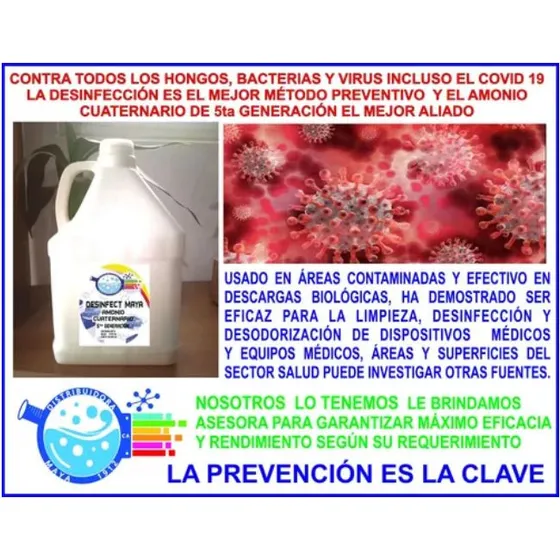 Controla Bacteria Hongo Fusarium R4t-ica En Banano Amonio80%