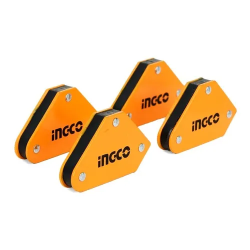Set Escuadras Magneticas Para Soldar 4 Piezas Ingco Amwh4001