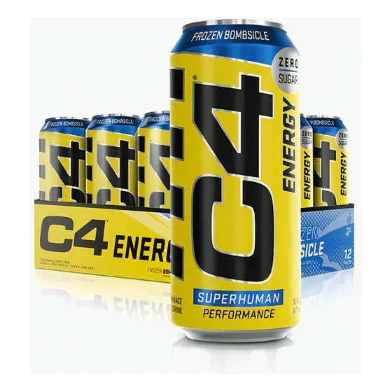 12 Un C4 Energy 16oz Sabor Frozen Bombsicle