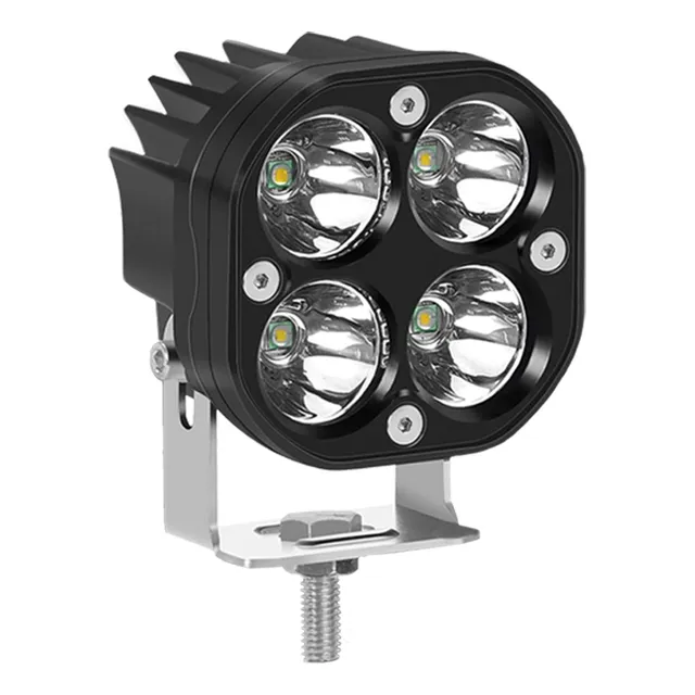 Faro Led Neblinero 4 Led 40w Auto Camioneta Moto Bus  