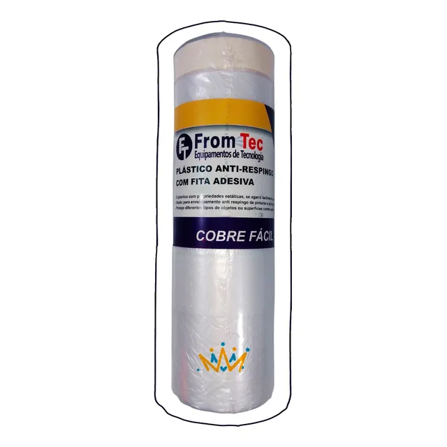 Plastico De Protecao P/ Pintura Automotiva Protege 270cmx16m