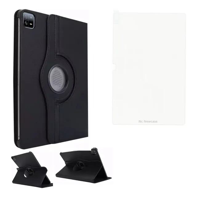 Película Vidro + Capa Giratória Para Xiaomi Mi Pad 6 11pol