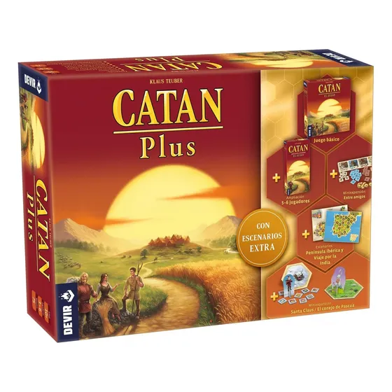 Catan Plus 2023 Juego De Mesa - Devir