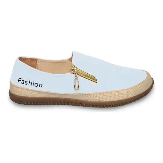 Zapatillas De Deporte Mujer De Cuero Estampado Moda Cómoda