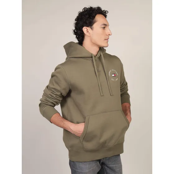 Sudadera Con Logo Estampado De Hombre Tommy Hilfiger