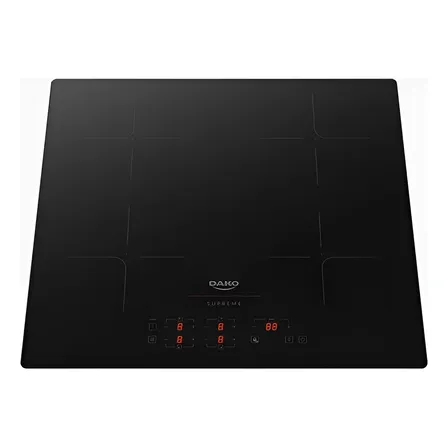 Cooktop De Indução 4 Zonas Dako Supreme 7200w Preto 220v Preto 220v