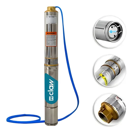 Bomba Submersa Caneta Poço 2 Polegadas Lepono 1/2hp 220v