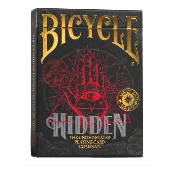 Baraja De Póker Hidden Bicycle - Cartas De Colección Chocolate Hidden Español
