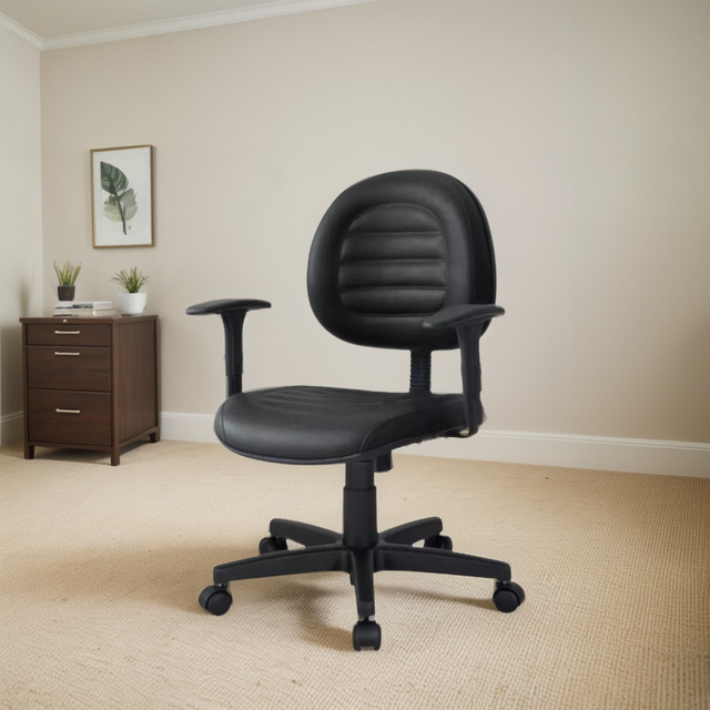 Cadeiras Giratorias Executiva Scarparo 106 Costura Cor Preto Cadeiras Giratorias Executiva Scarparo 106 Costura Cor Preto