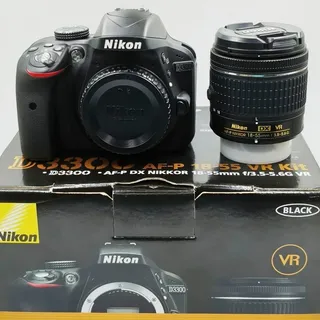 Câmera Nikon D3300 Lente 18 55 Vr | Mercado Livre