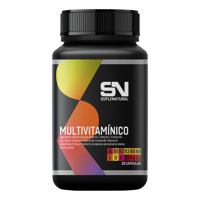 Suplenatural Multivitaminico X30 Capsulas Complex