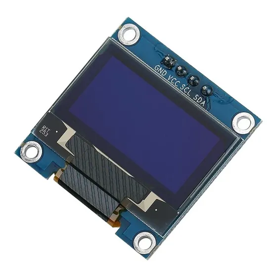 Pantalla Display Oled 0,96 128x64 Amarillo Con Azul Arduino