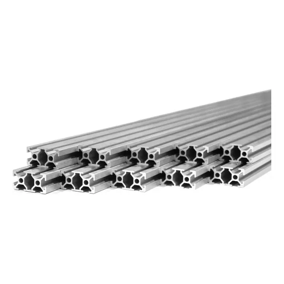 Perfil De Aluminio Extrusión 2040 1 M Impresion 3d Ranura V