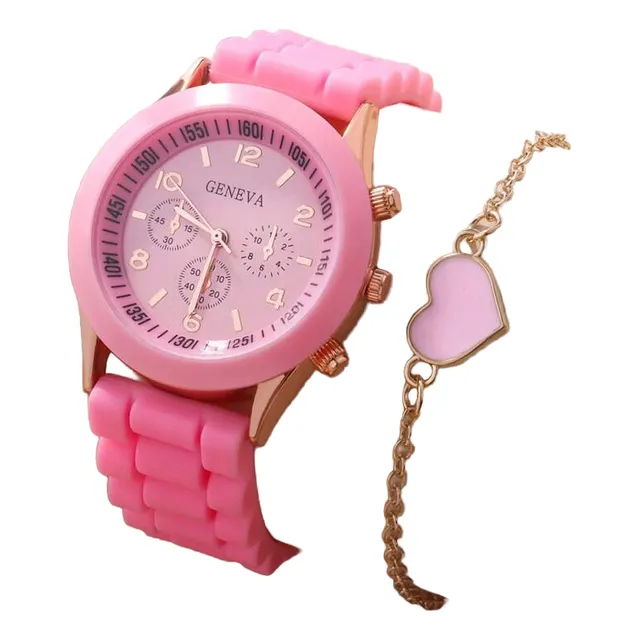 Reloj Digital Cuarzo Y Pulsera, Mas Cajita