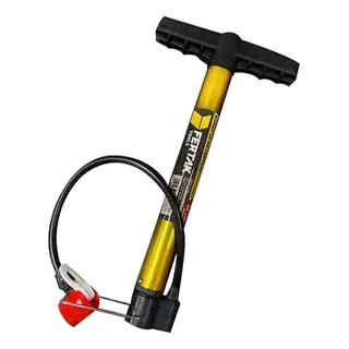 Bomba De Encher Pneu De Bicicleta Bomba Bike PortĂĄtil Fertak Cor Amarelo Bomba De Encher Pneu De Bicicleta Bomba Bike PortĂĄtil Fertak Cor Amarelo