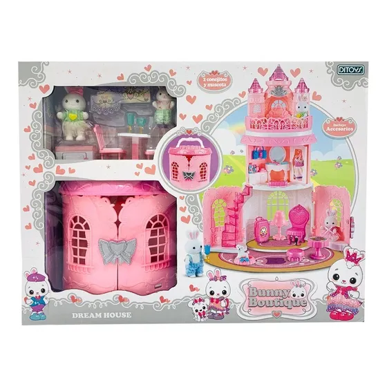 Ditoys bunny boutique dream house casa de sueños 2476