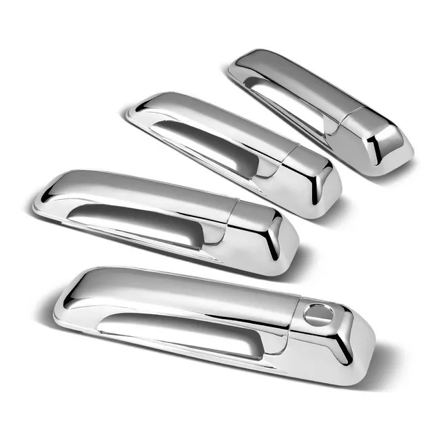 Forro Manilla Puerta Cromado Set Jeep Grand Cherokee 2006-10