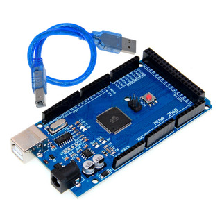 Placa Mega2560 R3 Compativel Com Arduino Ch340 + Cabo Usb Placa Mega2560 R3 Compativel Com Arduino Ch340 + Cabo Usb