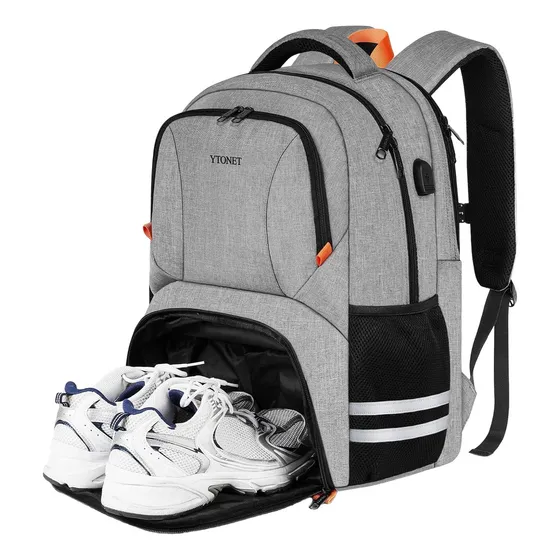 Mochila Ytonet Para Gym Y Viajes, Usb, Resistente Al Agua, 1