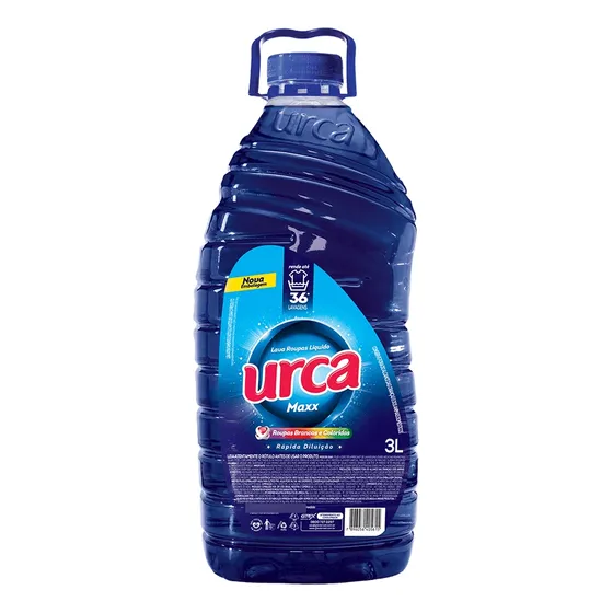Sabão líquido Urca Maxx azul galão 3 L