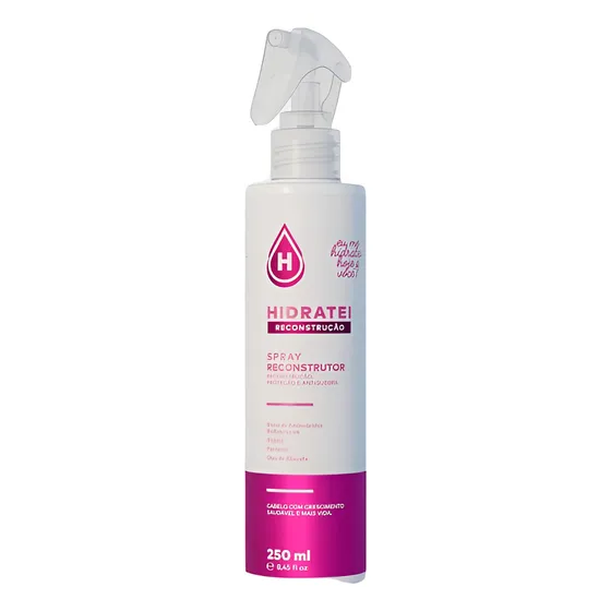 Leave-in Spray Reconstrução Hidratei Para Fios Danificados